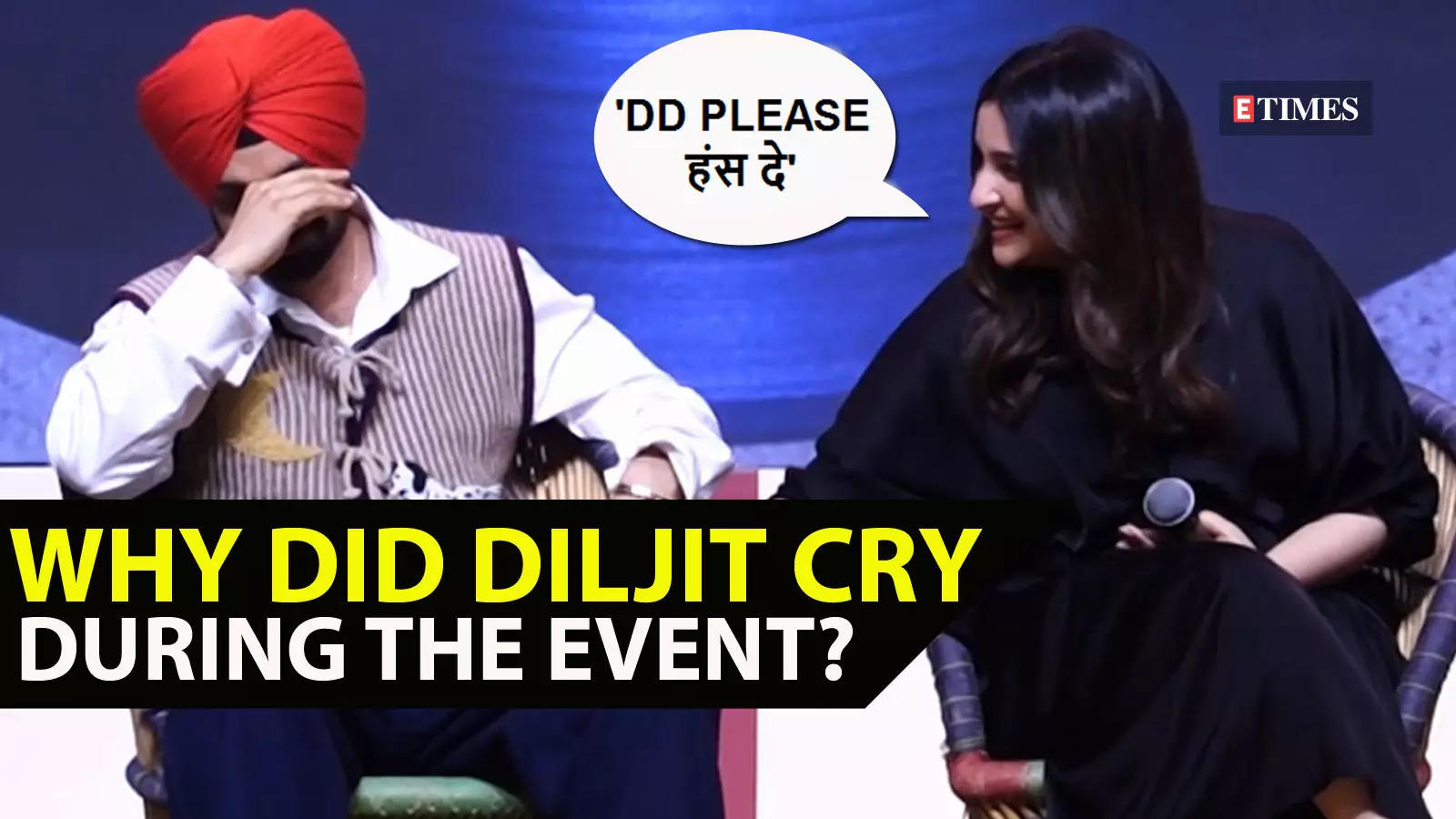 Emotional Moment Diljit Dosanjh Breaks Down During Amar Singh