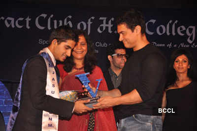 Aamir, Poonam Pandey at Rotaract Club