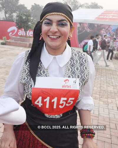 Delhi half marathon 2011