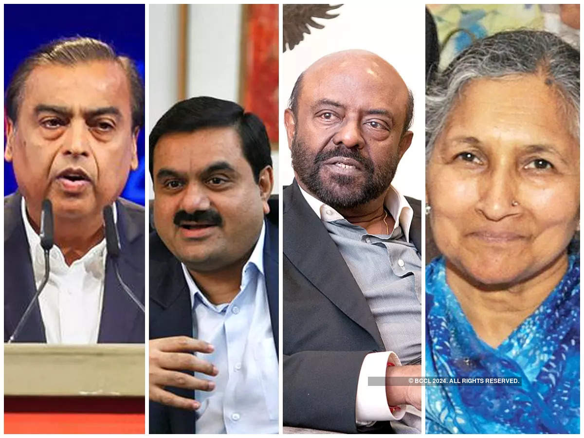 India’s Richest Billionaires 2024 Mukesh Ambani, Gautam Adani bag