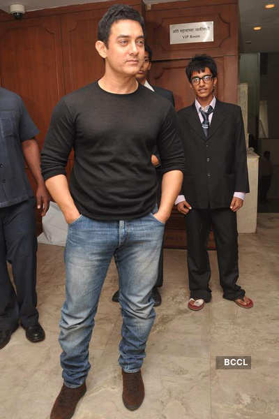 Aamir Khan at club