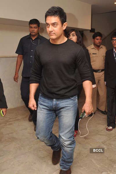 Aamir Khan at club