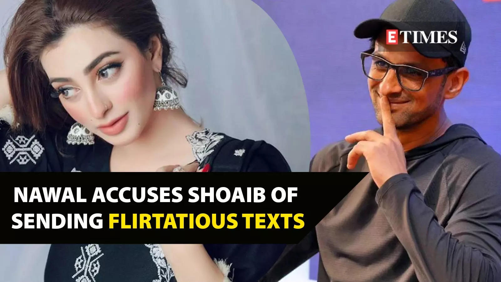 Did Sania Mirza's ex-husband Shoaib Malik send flirtatious texts to ...