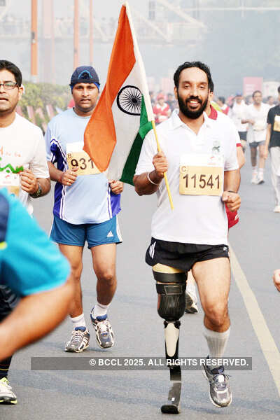 Delhi half marathon 2011