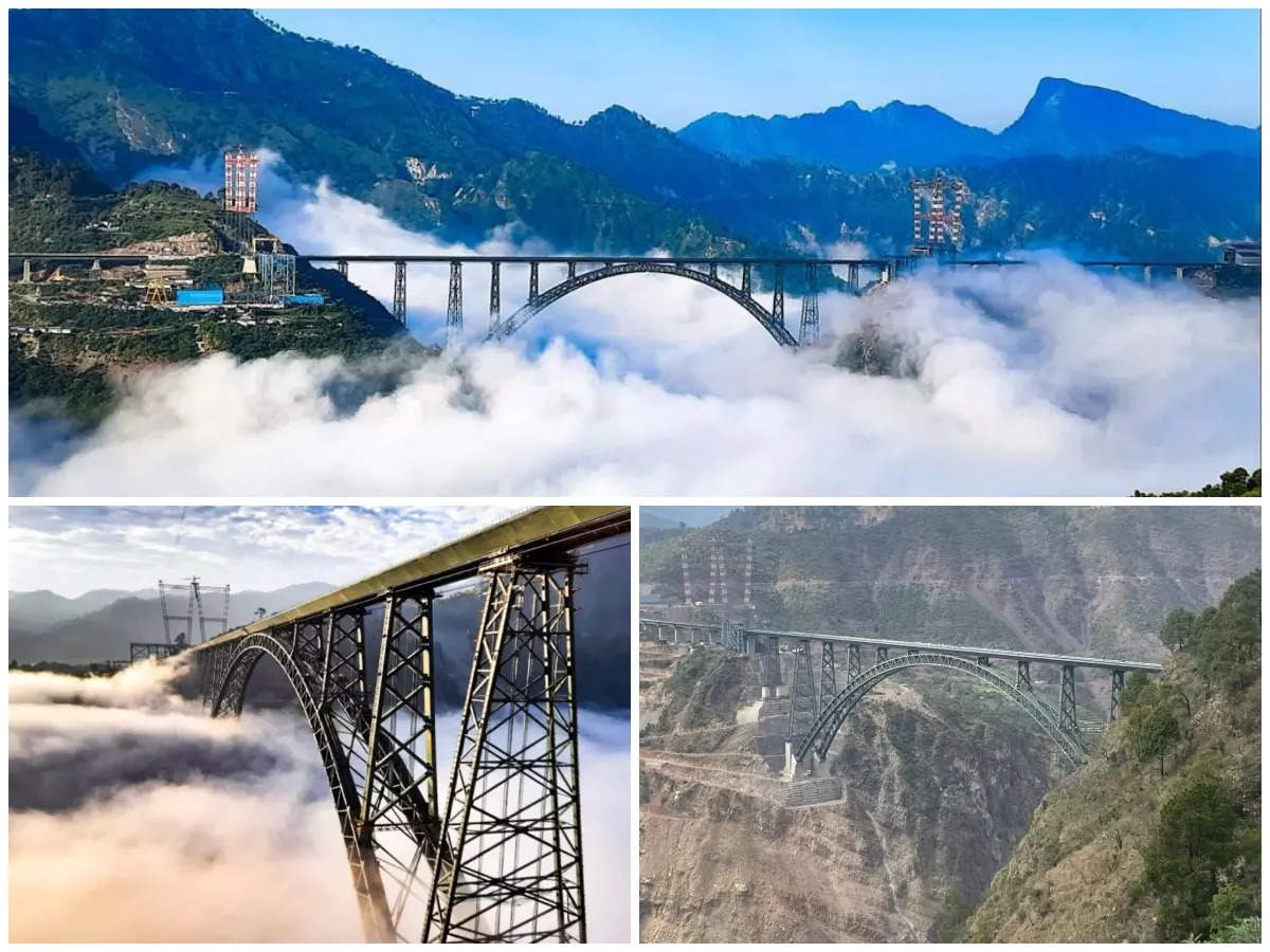 Chenab Bridge, World’s Highest Railway Bridge, Set To Open This Year 