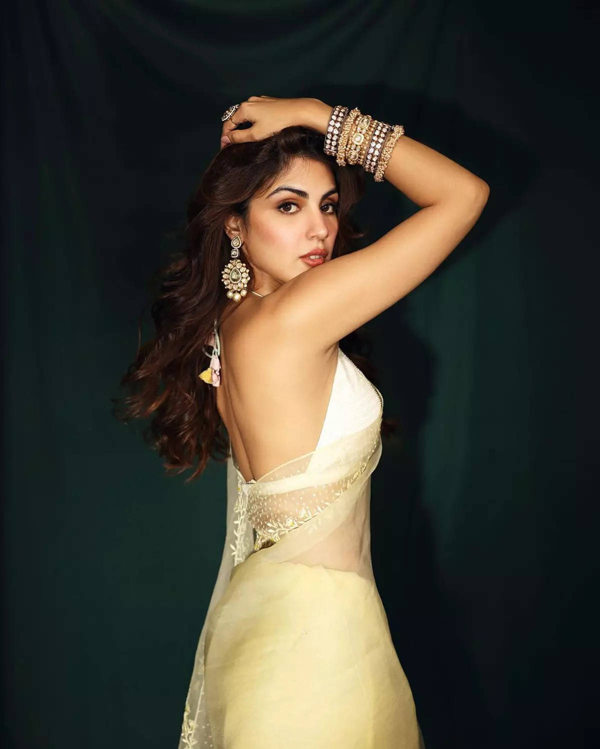 ​Rhea Chakraborty captivates with her luxuriant locks​