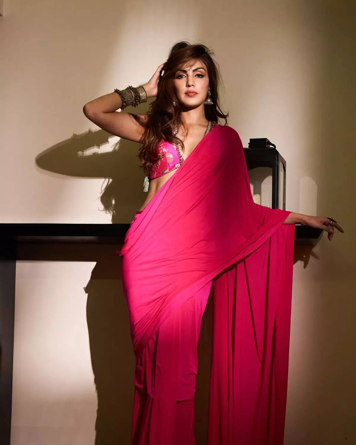 ​Rhea Chakraborty captivates with her luxuriant locks​