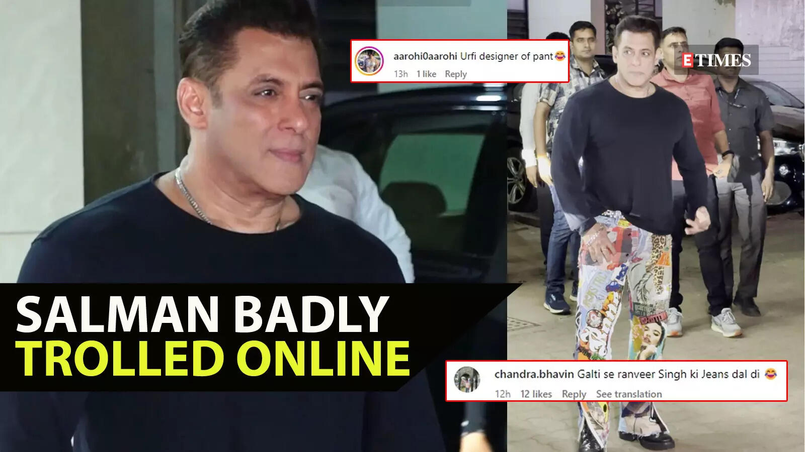 Salman Khan targeted by trolls for wearing printed pants at Sohail's ...