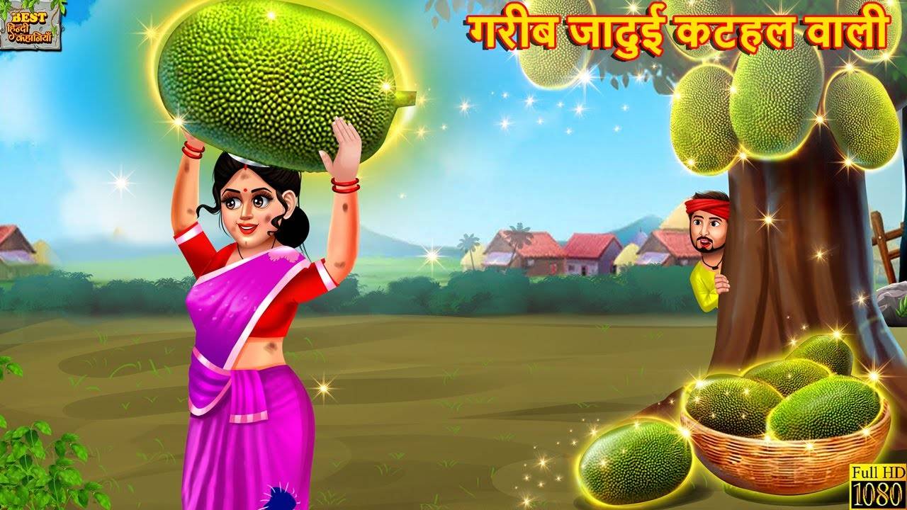 Watch Latest Children Hindi Story 'Gareeb Jadui Kathal Wali' For Kids ...