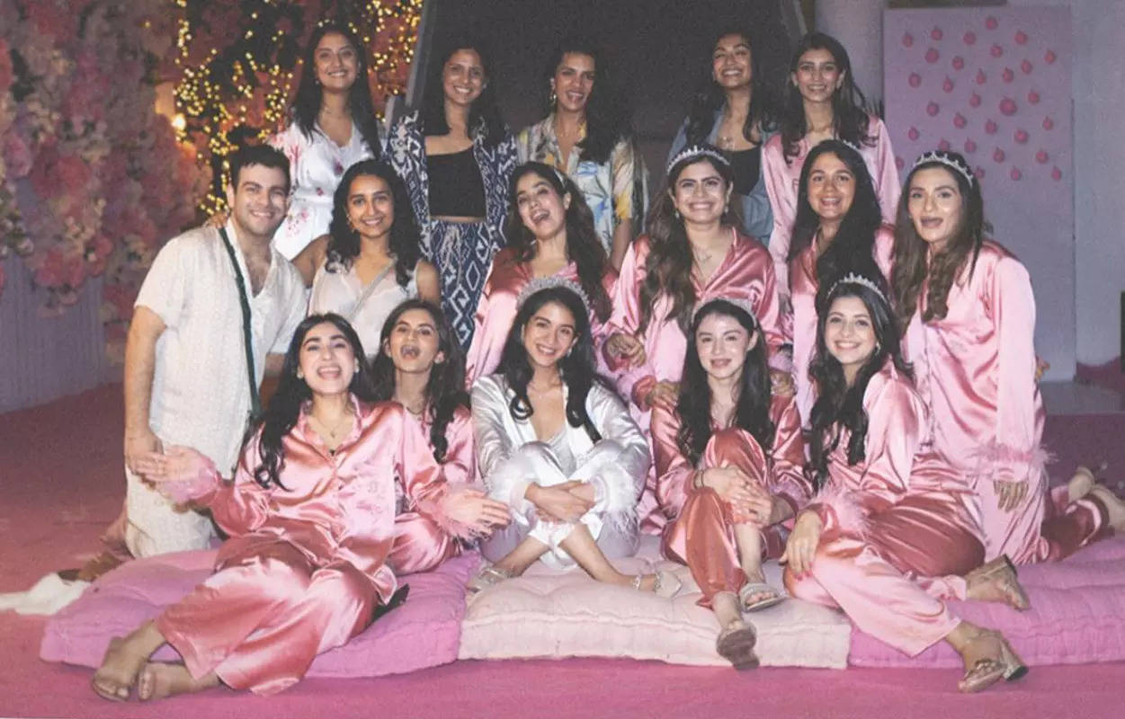 Janhvi Kapoor shares inside pictures from Radhika Merchant's princess-themed bridal shower