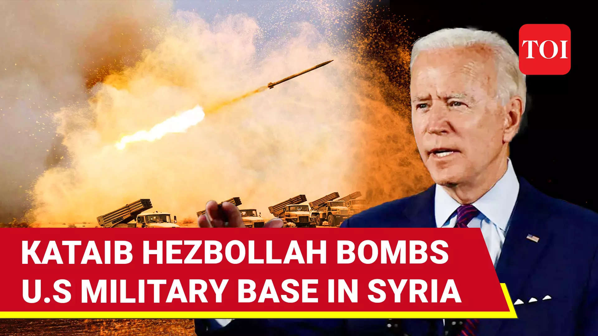 Iran Proxy Kataib Hezbollah Fires Rockets At U.S Military Base In Syria ...