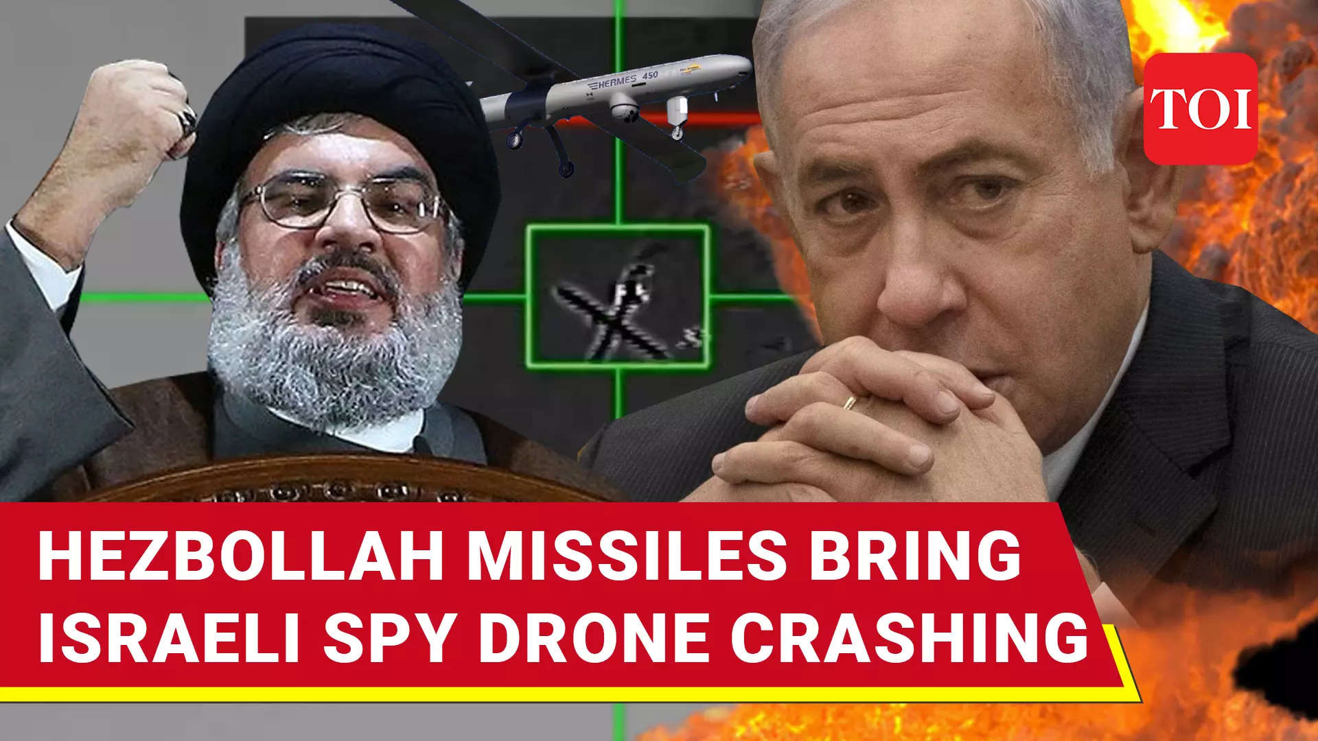 Iran-backed Hezbollah Shoots Down Israel’s Hermes 450 Drone With ...