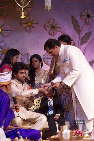 Chiranjeevi's son Ram Charan gets engaged