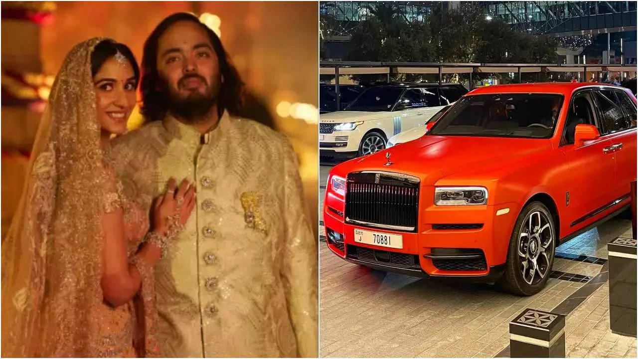 A glimpse into Anant Ambani’s expensive car collection  | The Times of India