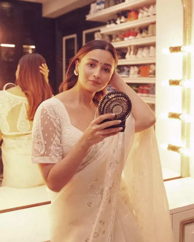 Alia Bhatt's regal affair in pearl sharara set leaves the internet in awe of her grace, see pictures