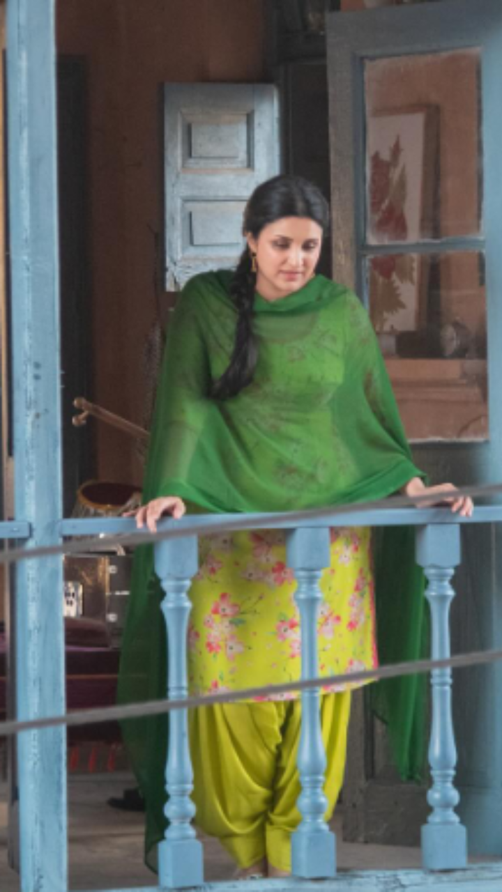 parineeti chopra green dress Ethnic style inspiration from as Amarjot Kaur muslim clothing online