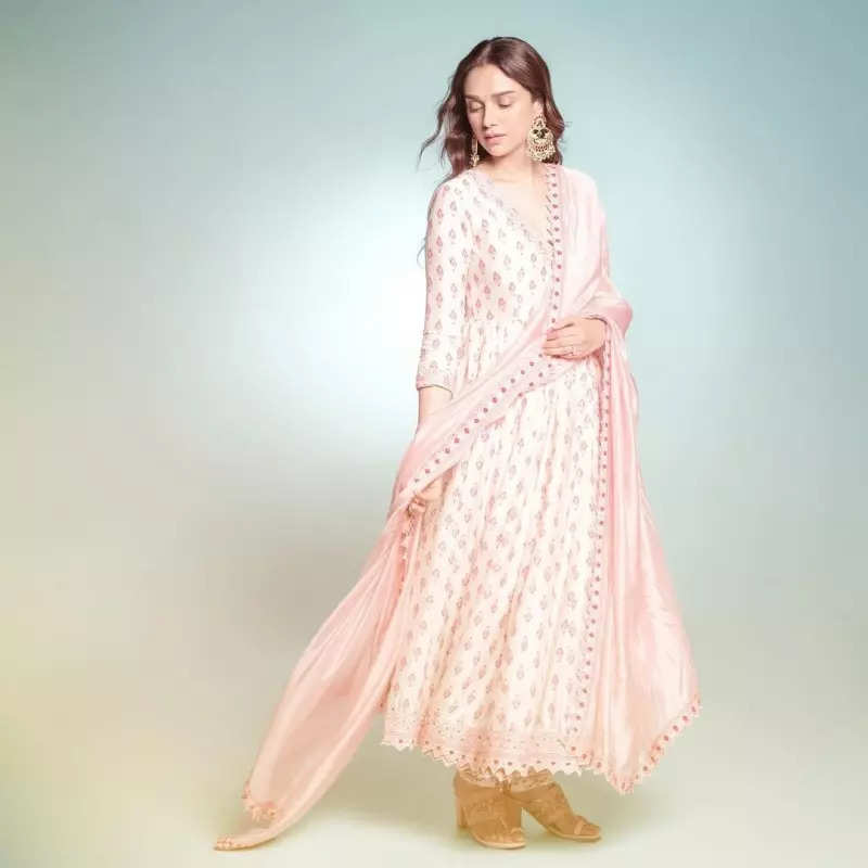 Aditi Rao Hydari walks straight out of a dreamy summer closet in ethereal anarkali set, see pictures