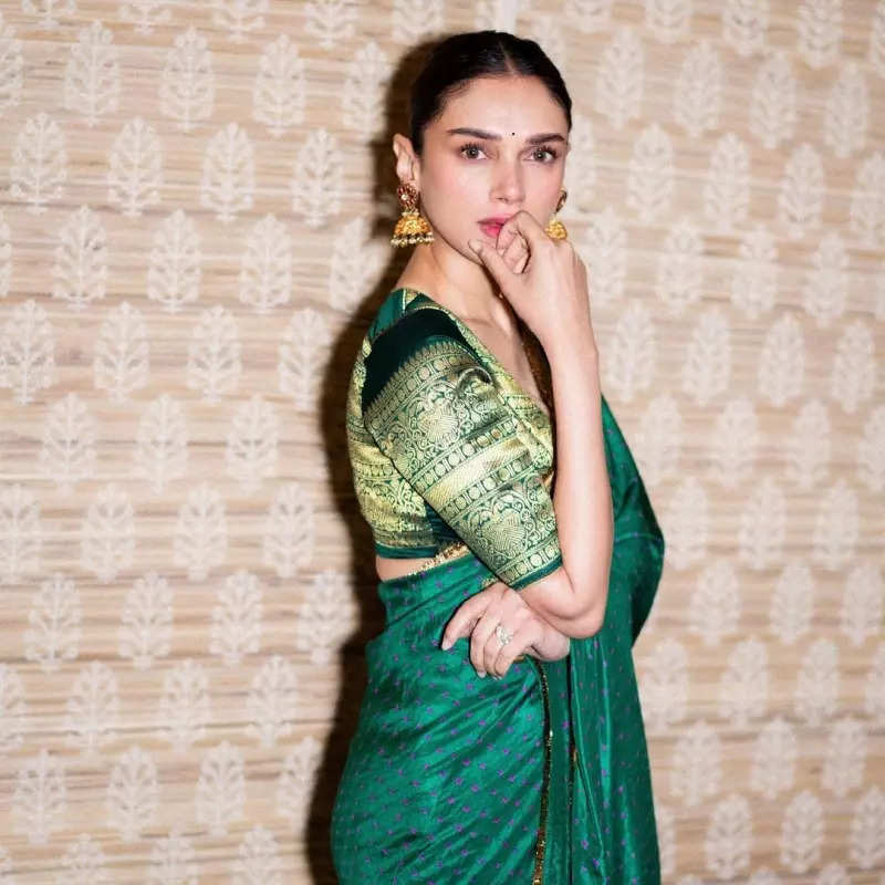 Aditi Rao Hydari walks straight out of a dreamy summer closet in ethereal anarkali set, see pictures