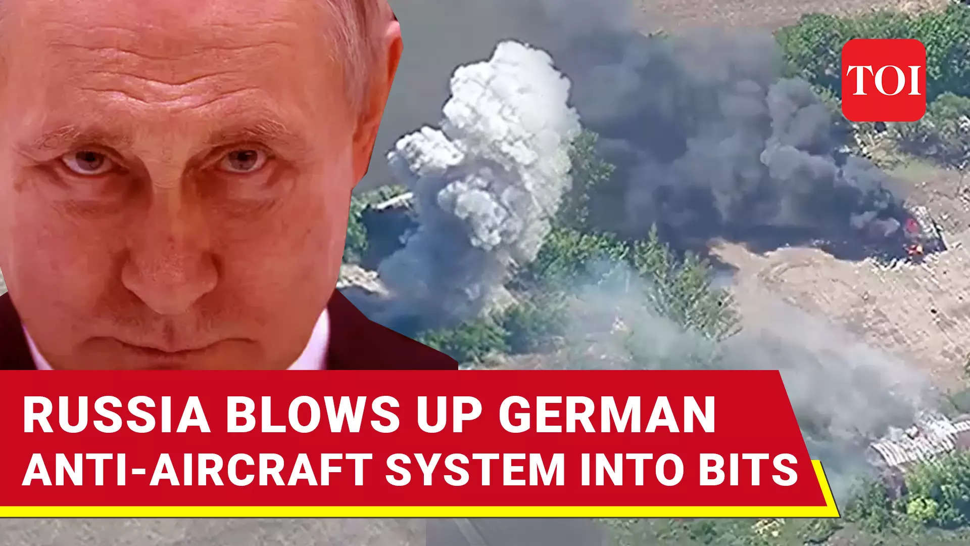 Ukraine war: Russian drone strike in Kharkiv destroys German IRIS-T