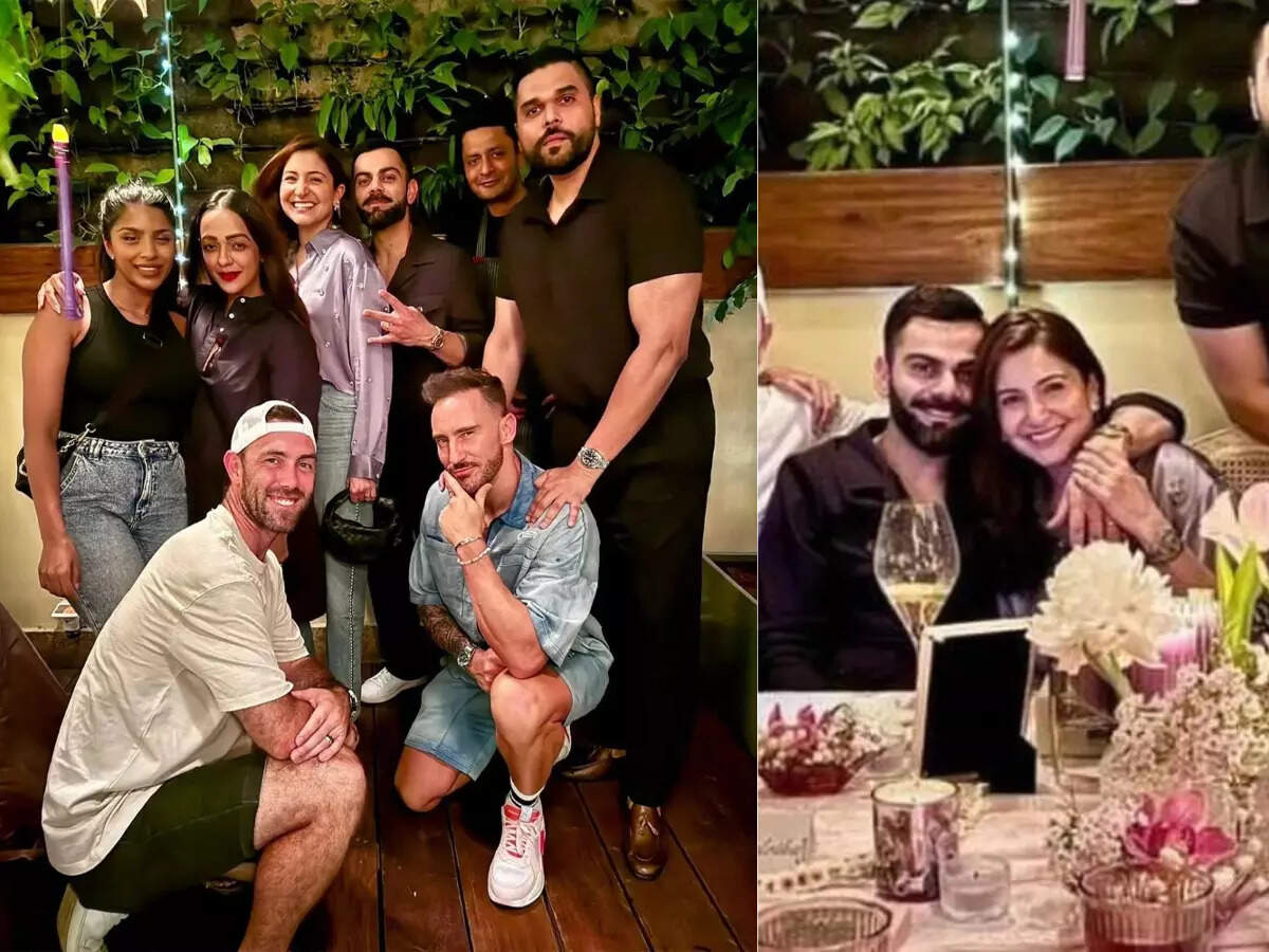 Inside Anushka Sharma's intimate birthday dinner with Virat Kohli and RCB squad - Vimarsana News