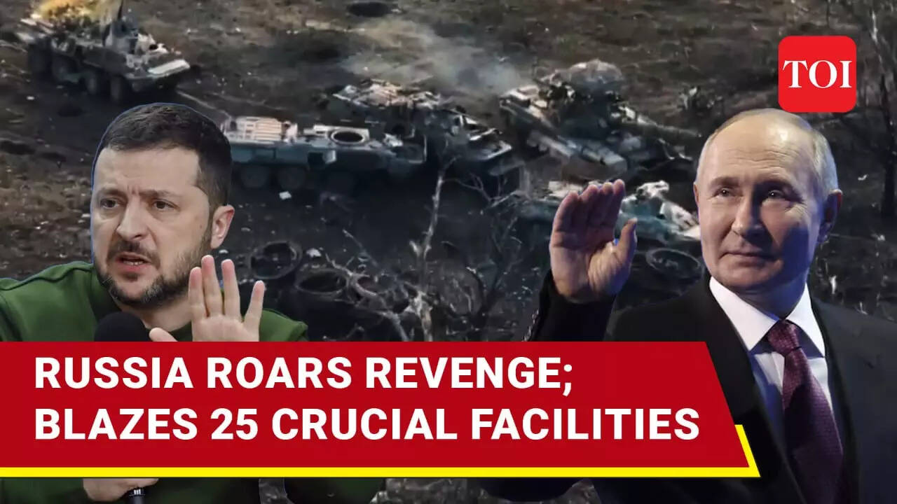 Putin’s Brutal Vengeance: Razes Military & Transport Facilities In A