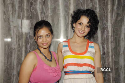 Kangana meets fan for TV show
