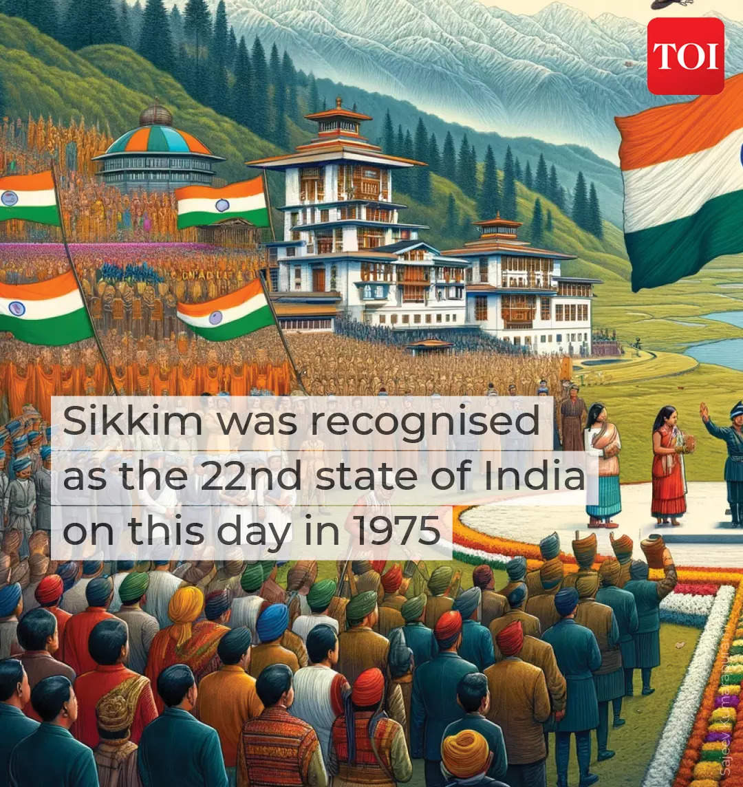 7. When India got its 22nd state