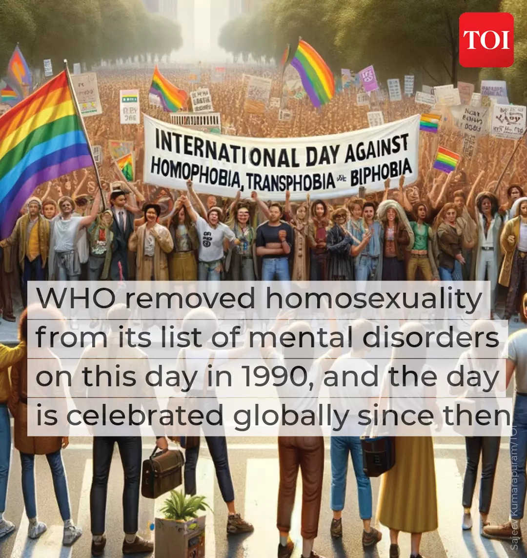 7. When WHO denounced homophobia
