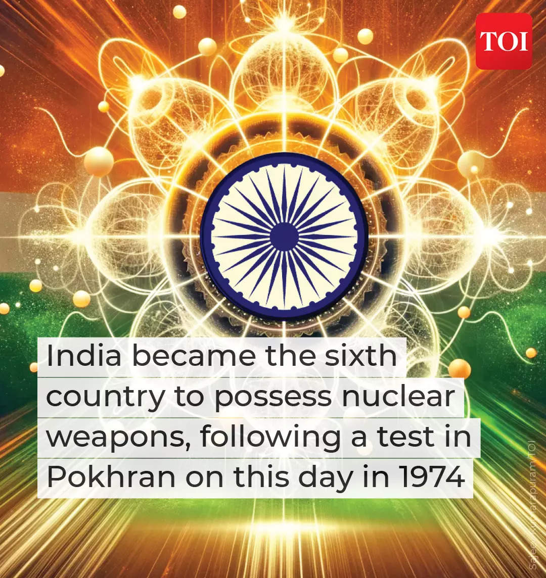 7. When India went nuclear
