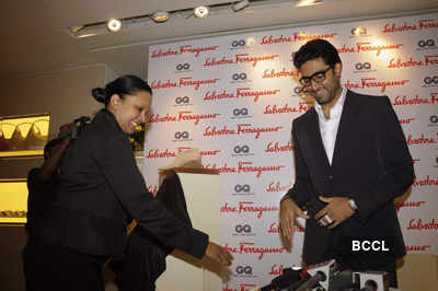 Abhishek at Salvatore Ferrogama event