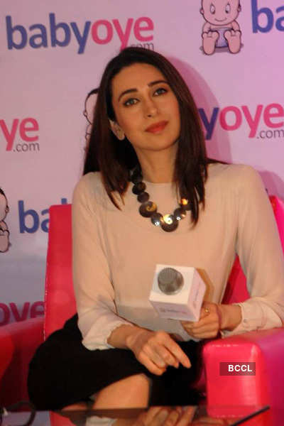 Karisma at launch of 'Babyoye.com'