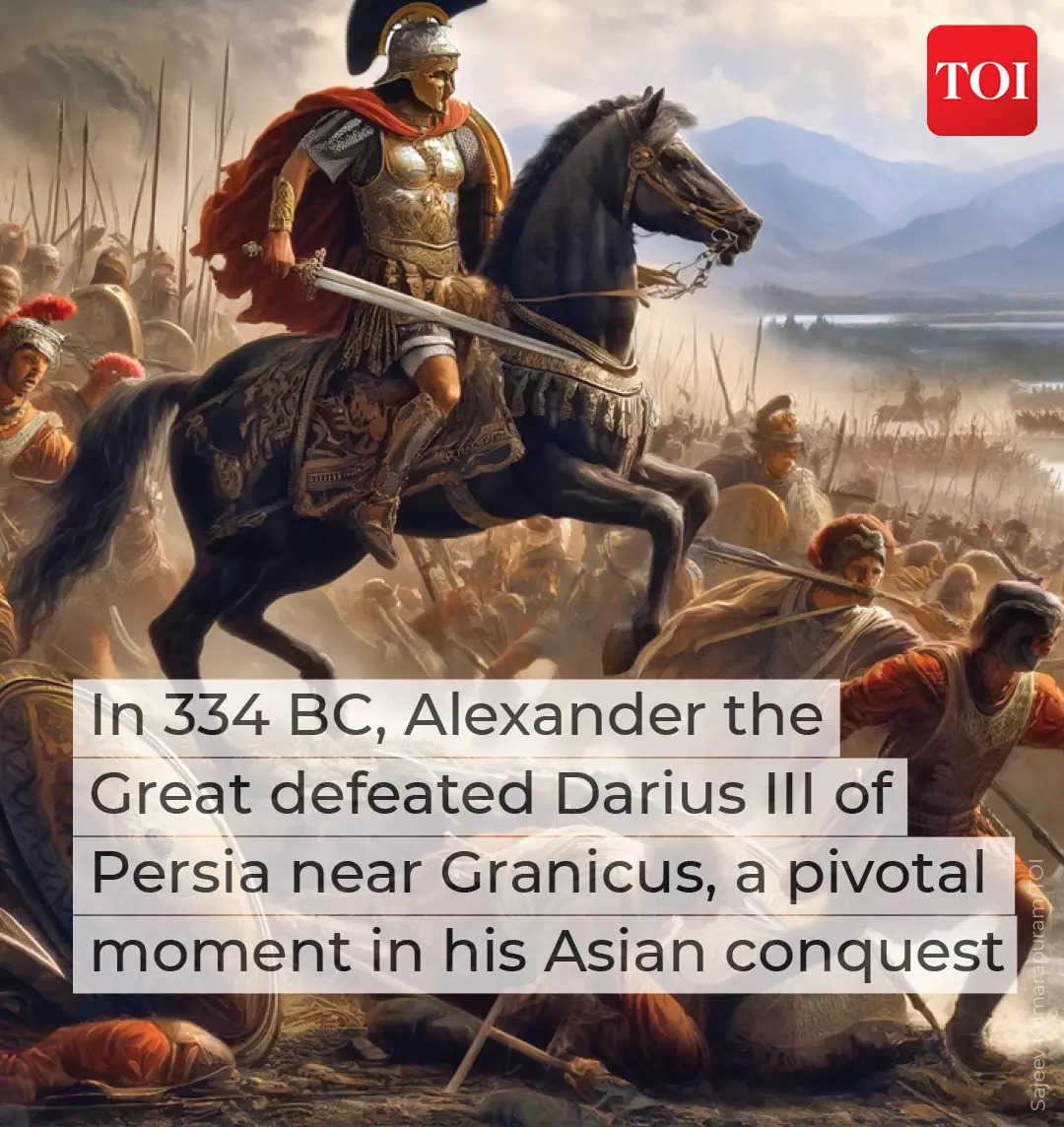 7. Alexander's biggest battle