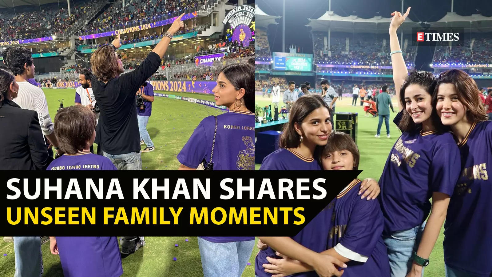 Suhana Khan shares EXCLUSIVE photos of KKR's IPL triumph celebration ...