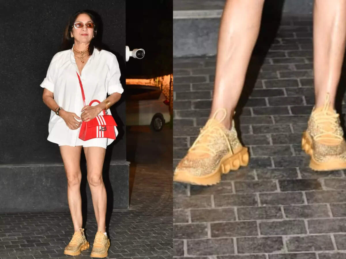 Not Nike, not Jordans! Neena Gupta just wore the coolest sneakers on the block - Vimarsana News