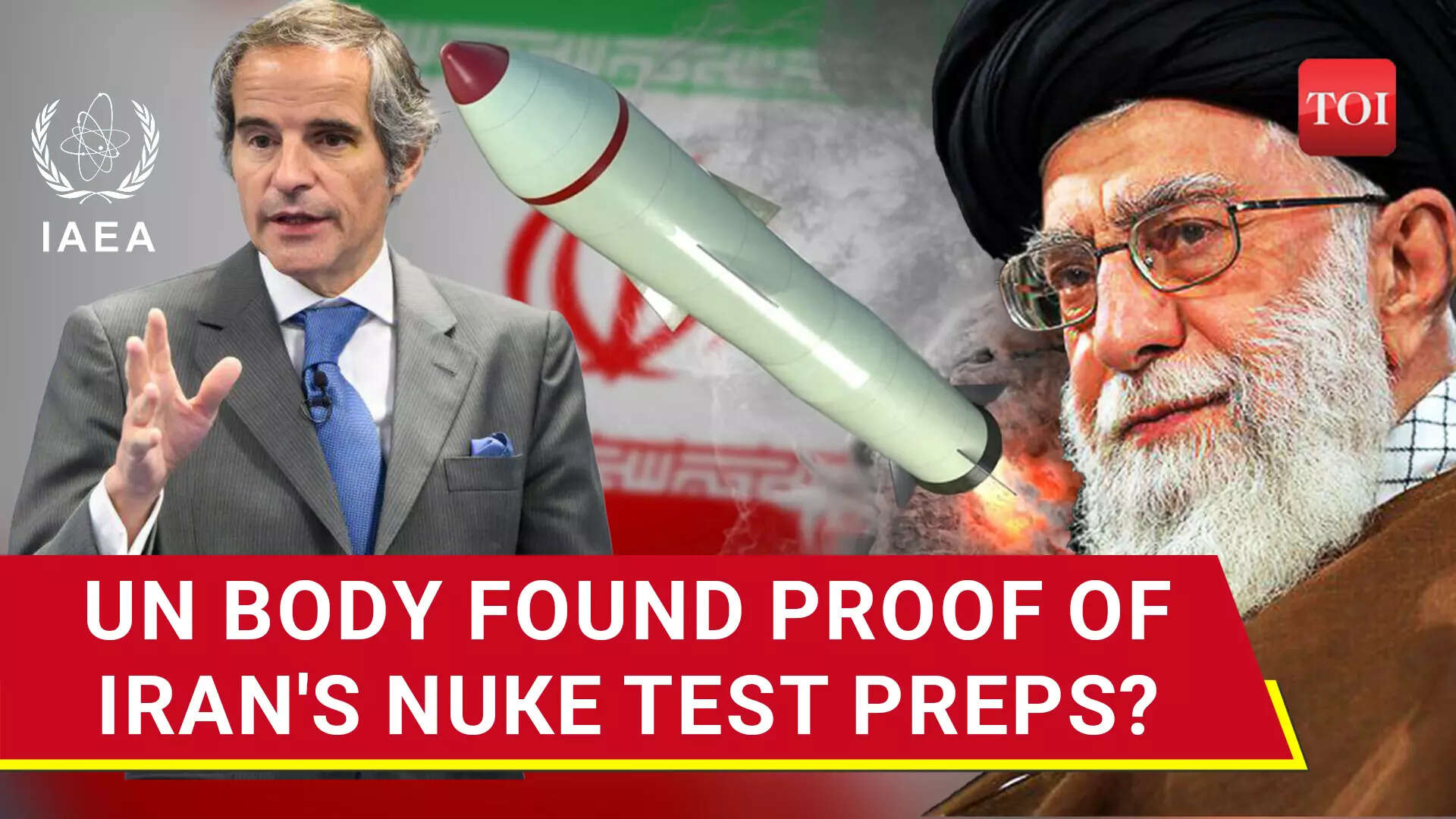 Iran's 'Nuclear Test Preps' Spook U.S.-Led West; UN Says 'Weapon-Grade ...