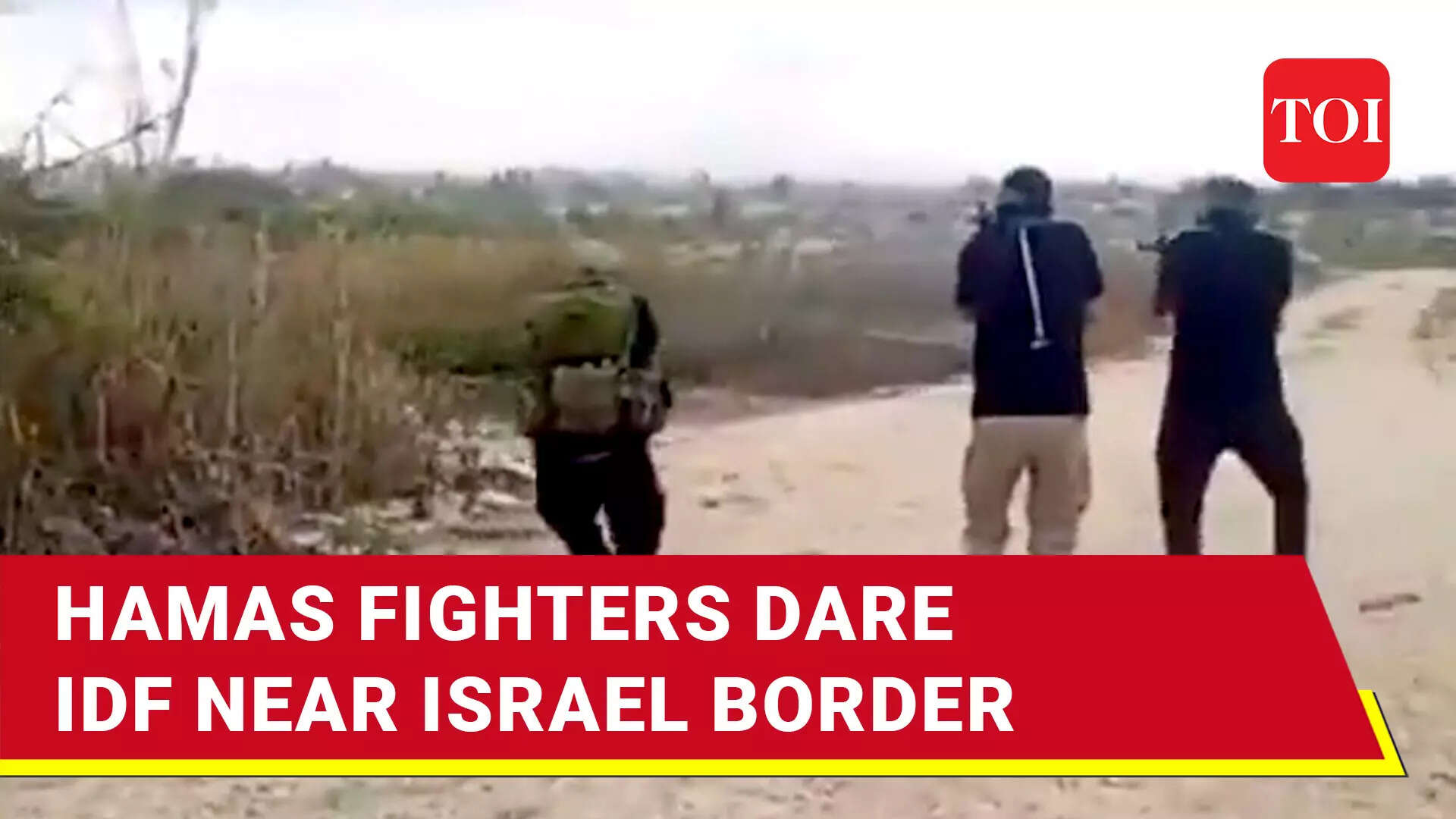 Hamas Releases Video Of Its Fighters Attacking Israeli Border Village ...