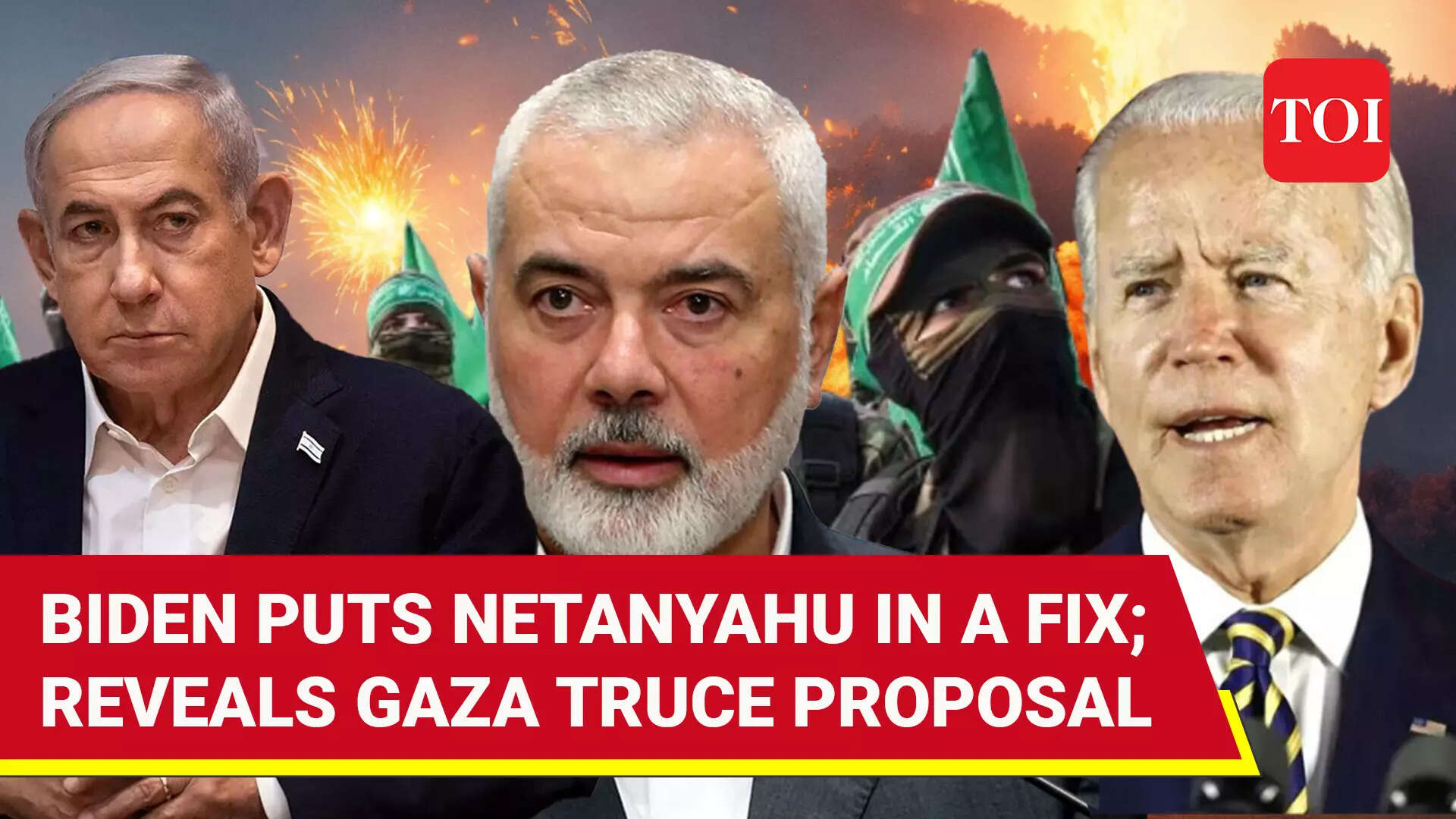 Facing Fire Over U.S. Backing Of Israel, Biden Presents 3-Phase Gaza