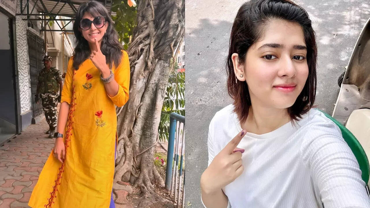 From Devlina Kumar to Ditipriya Roy, Tollywood celebs show up to cast their vote; Share photos on social media