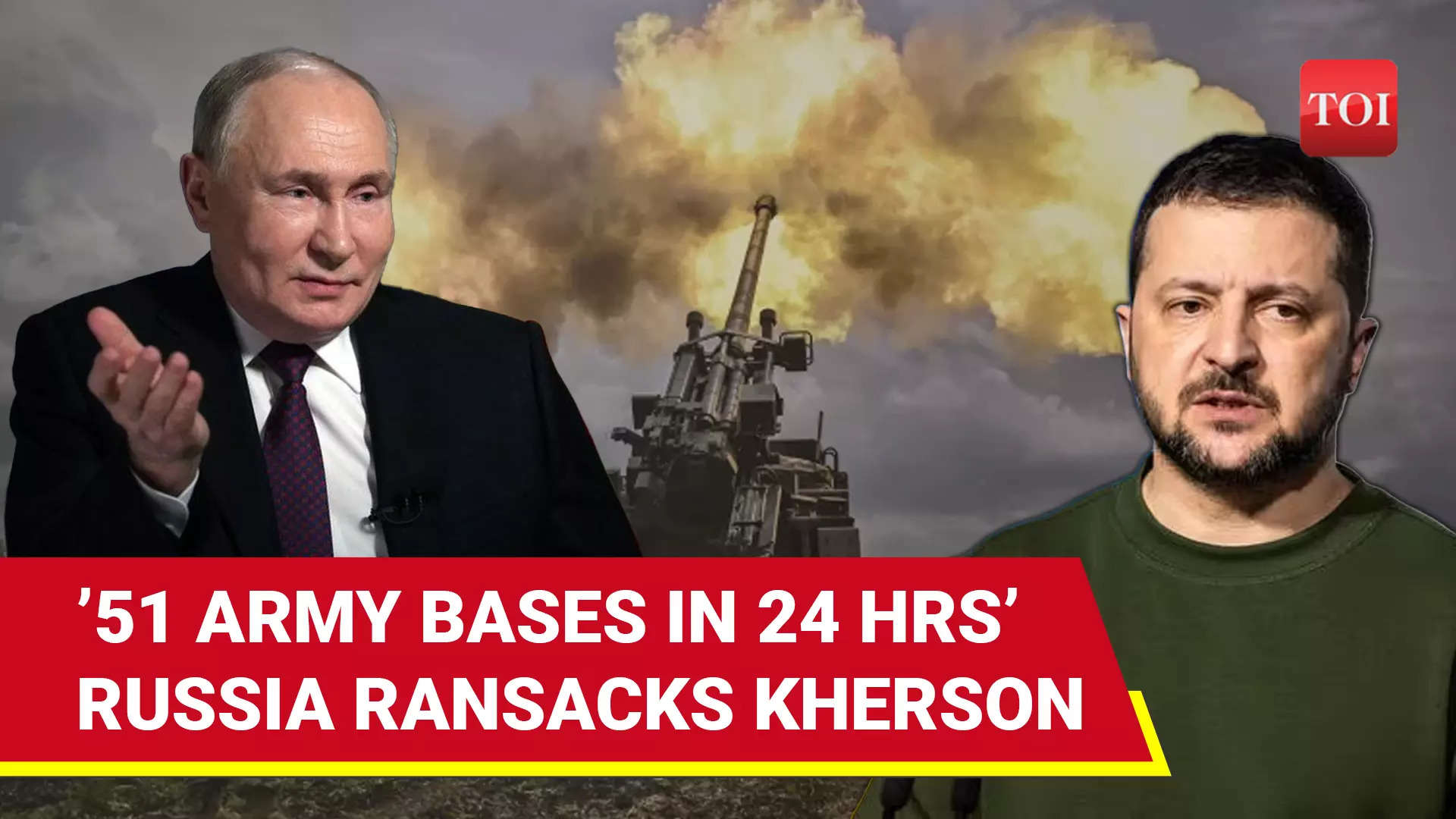 51 Bases, 14 Drones, 4 Depots: Putin’s Army Decimates Kherson; Ukraine ...