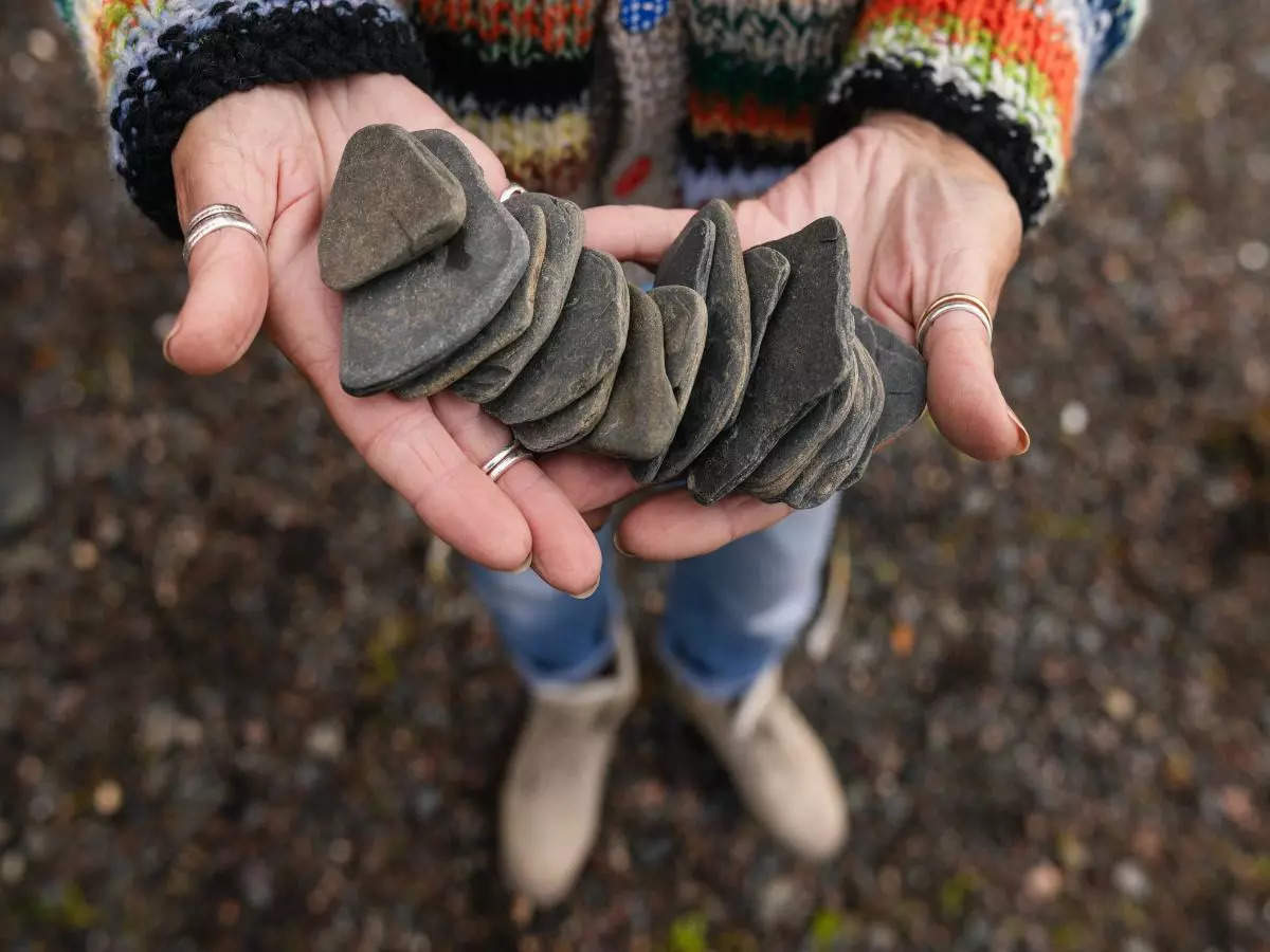 Why is collecting beach pebbles not a wise thing to do?