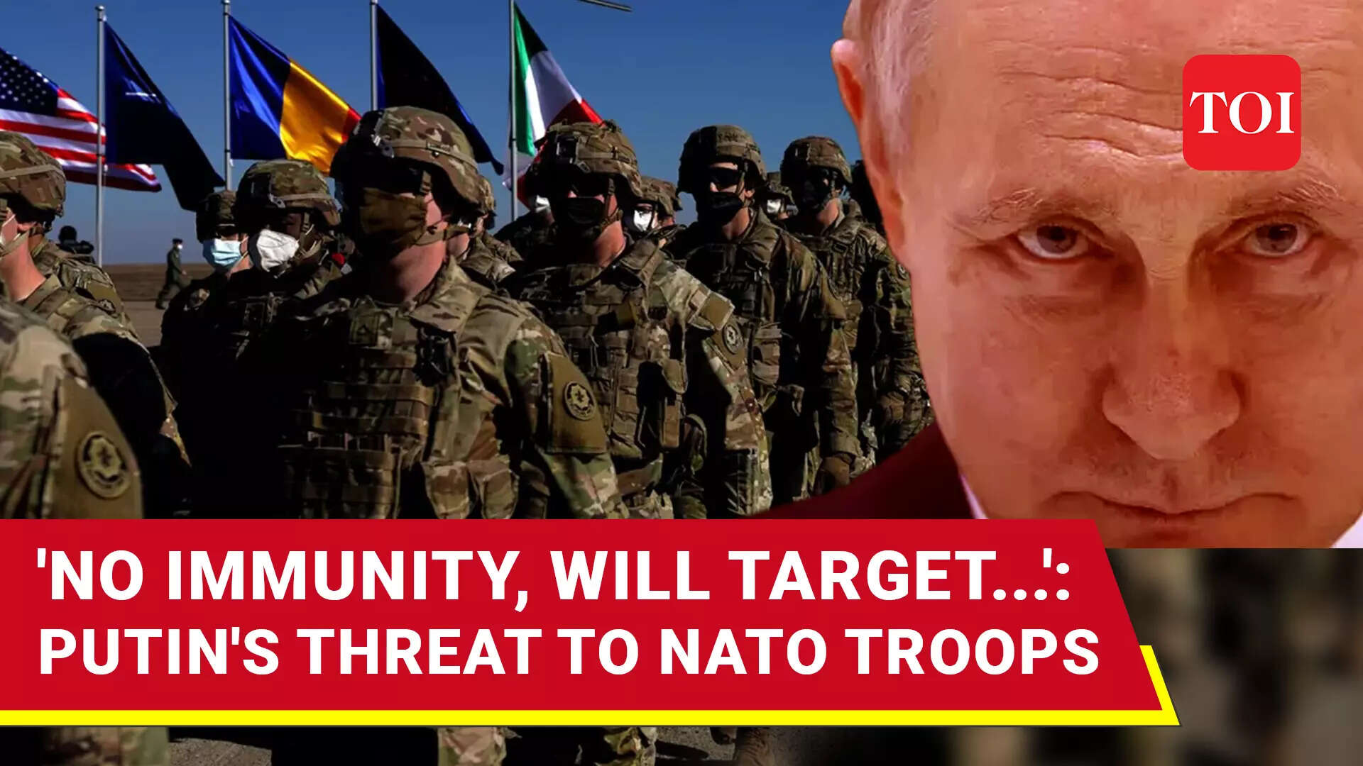 Putin's Open Threat To NATO Troops In Ukraine; Kremlin Says 'French Or ...