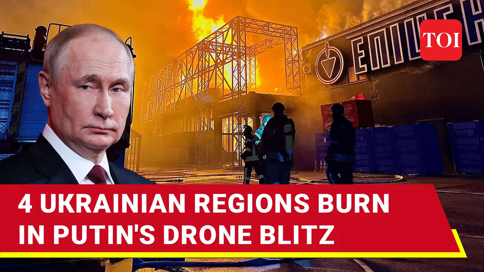 Russia Strikes Ukraine with 18 Iranian Drones Following Putin’s ...