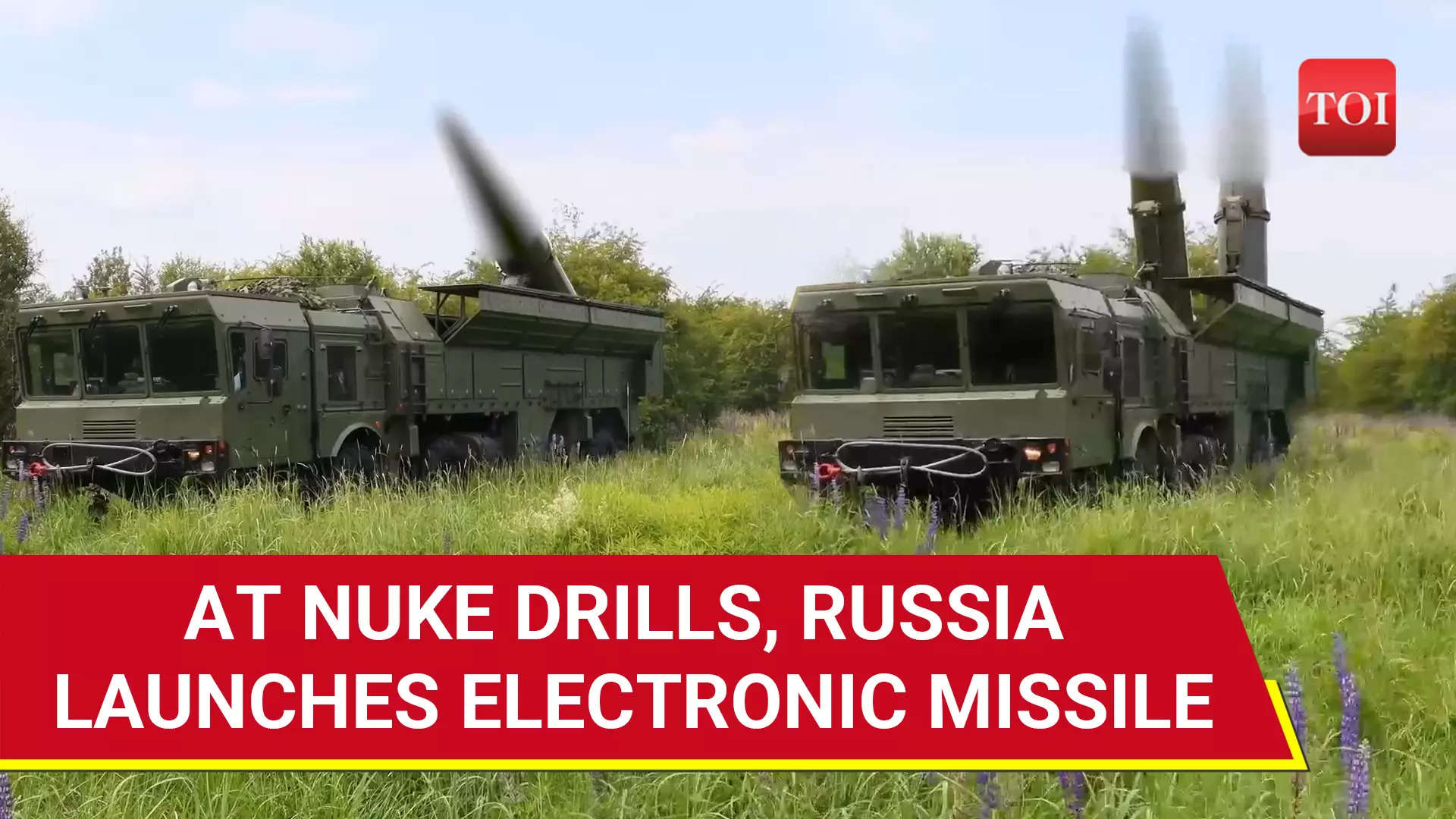 On Putins Orders Russia Fires Electronic Missile During Nuclear Drills Watch First Visuals 3870