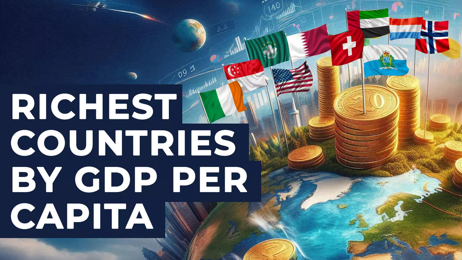 Top 10 Richest Countries In The World By GDP Per Capita 2024 USA Does