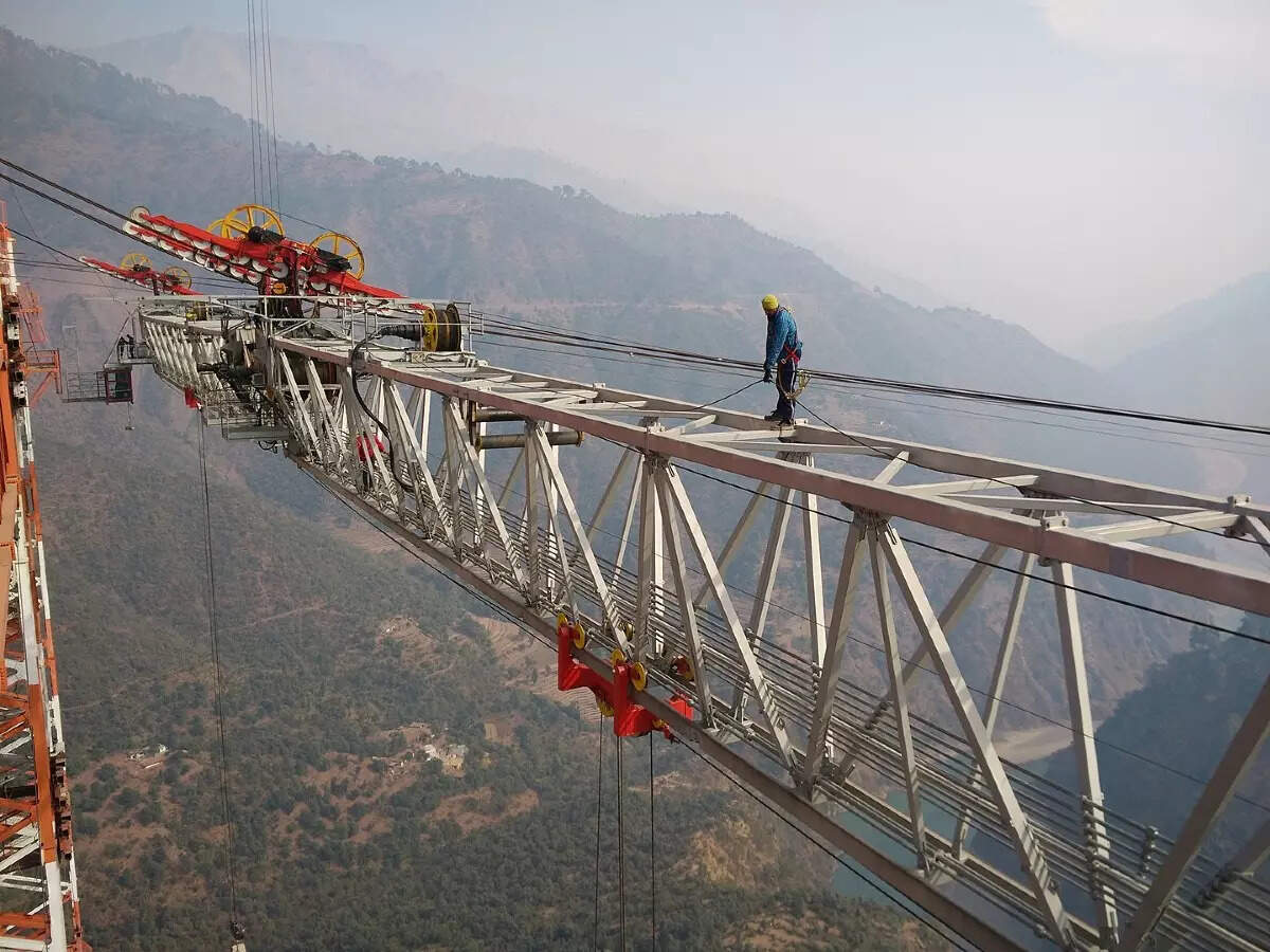 Chenab Rail Bridge, the world’s highest rail bridge will soon see train services Chenab Rail Bridge, the world’s highest rail bridge will soon see train services