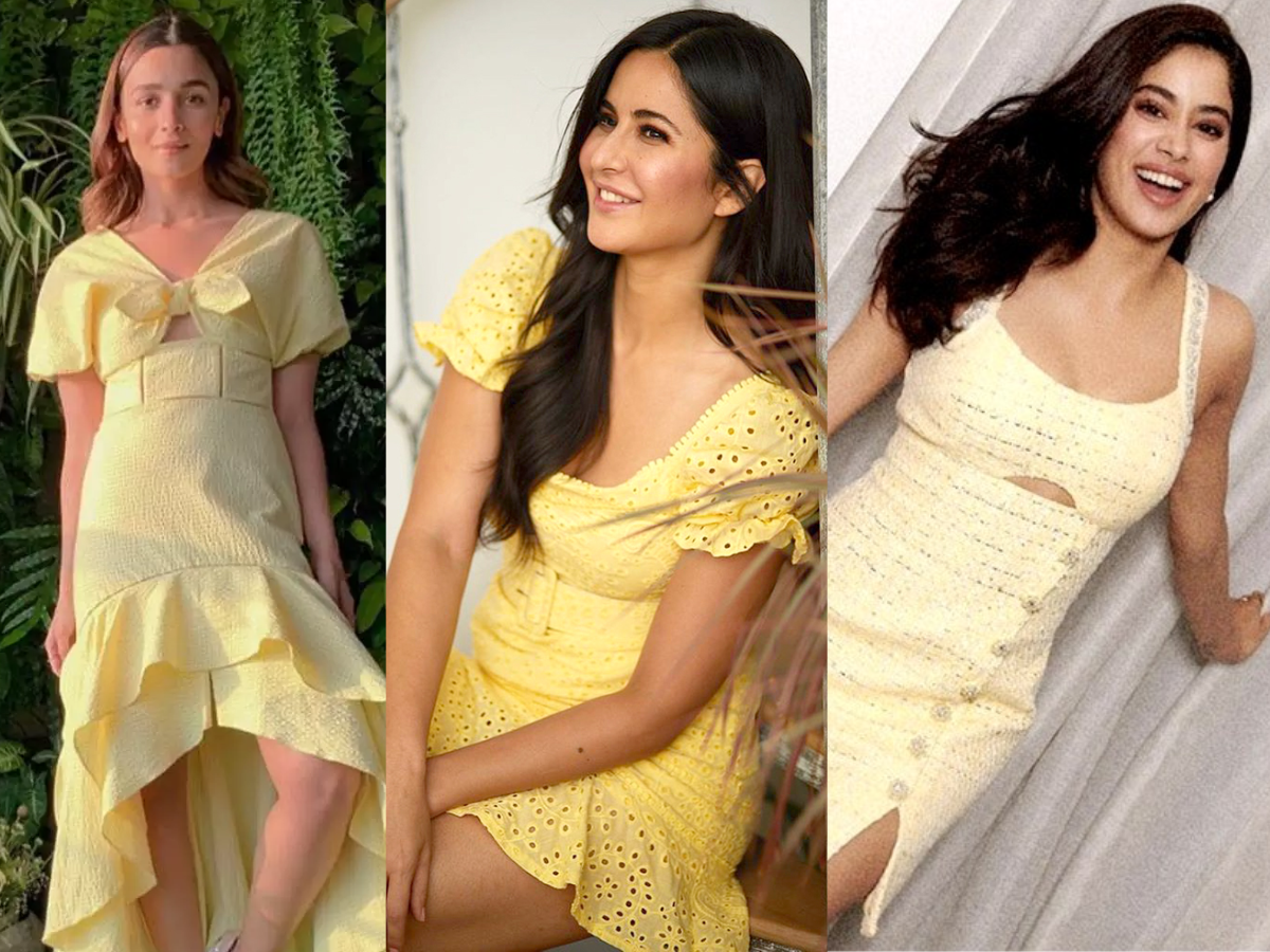 Alia Bhatt to Janhvi Kapoor: Bollywood beauties show how to ace the butter yellow hue
