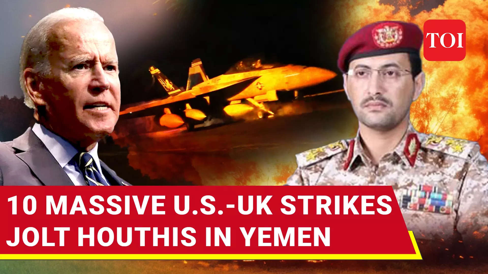 Houthi Missiles Sink Ships In Red Sea, U.S.-UK Retaliate With Aerial ...