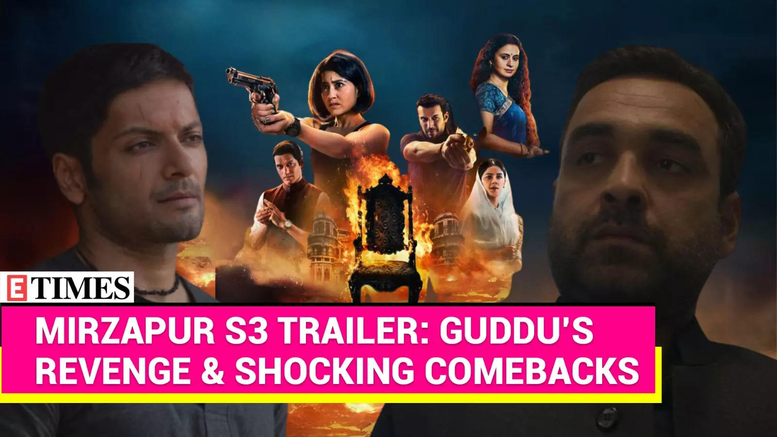 Mirzapur Season 3 Trailer: Guddu's Bhaiya's Rise, Betrayals And Epic ...