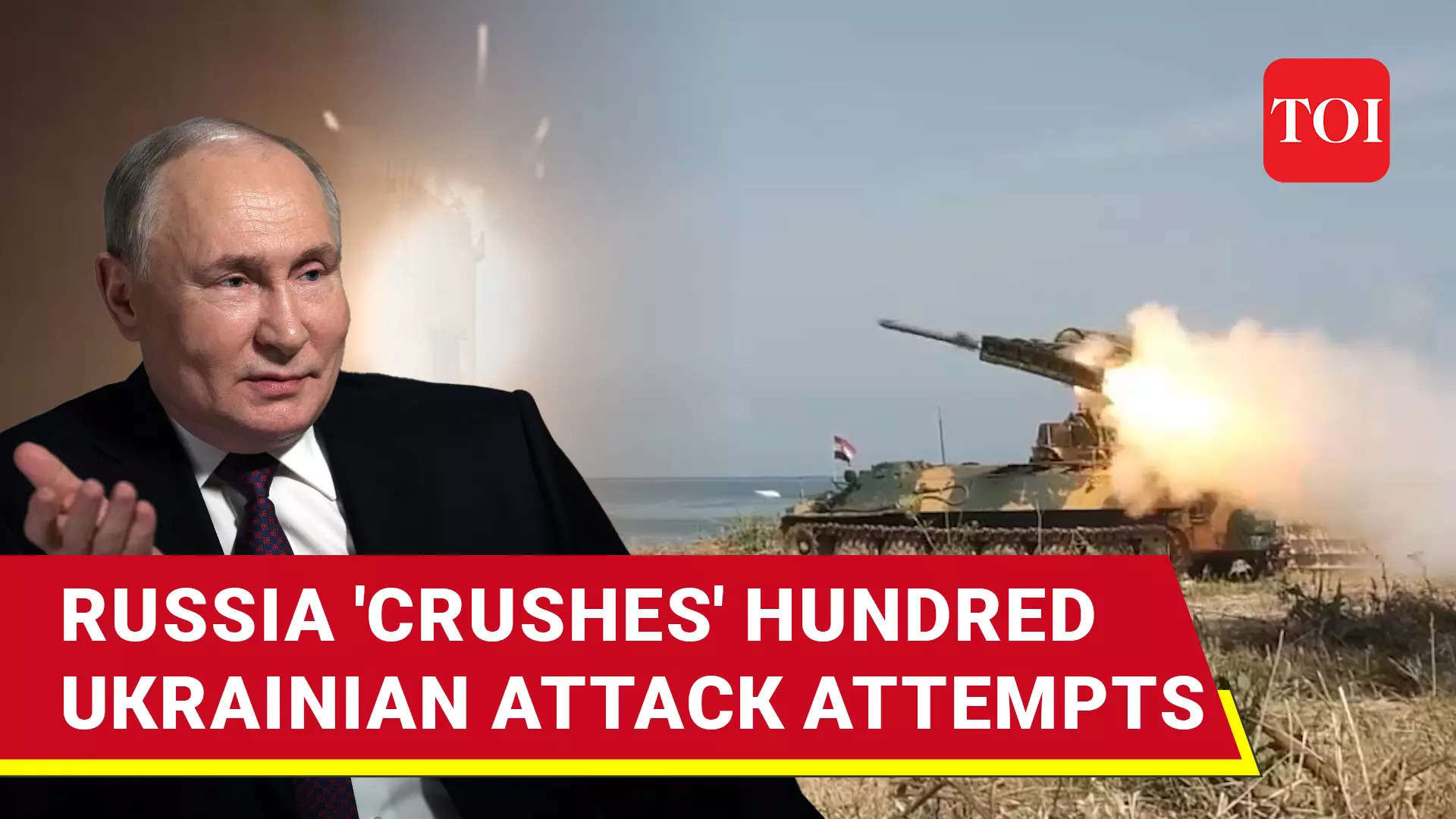 Russia Foils 120 'Sinister' Ukraine Attacks; Intense Clash Over Crimea ...