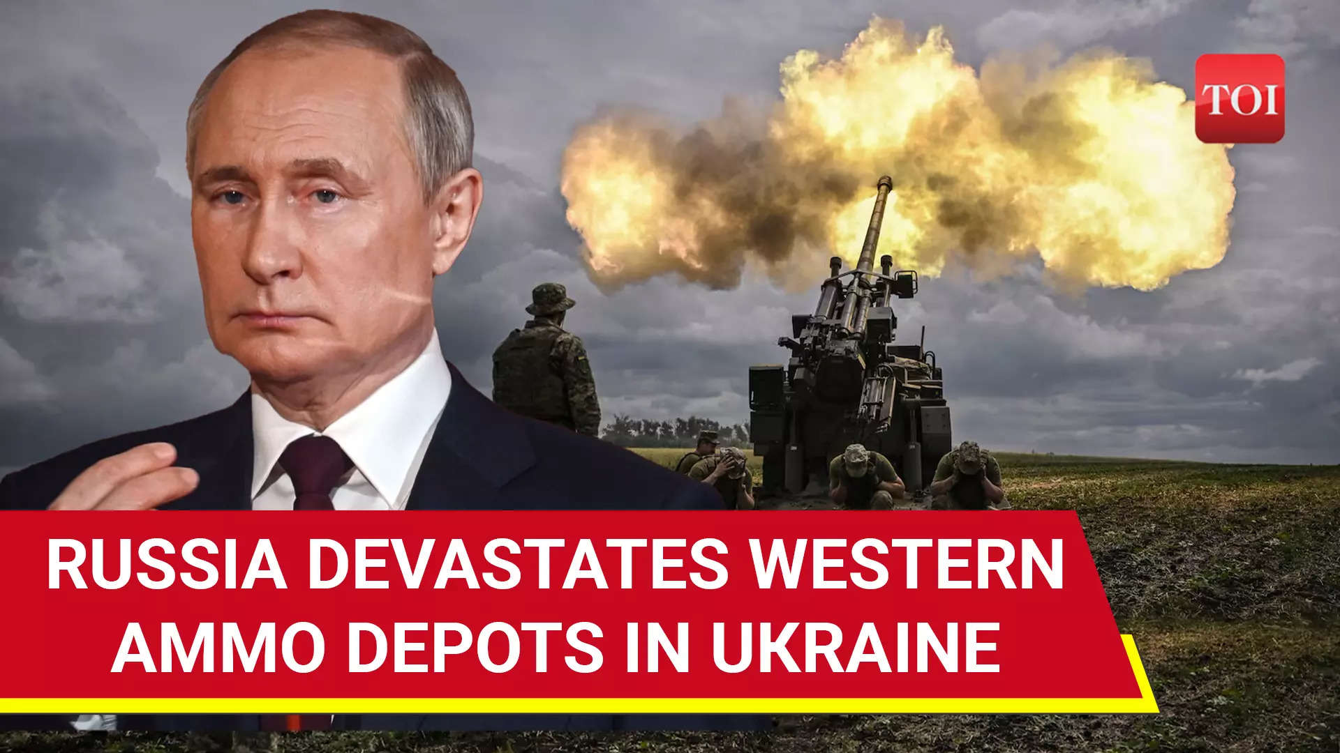 Russian Military Strikes On Ukrainian Warehouses With Western Weapons ...